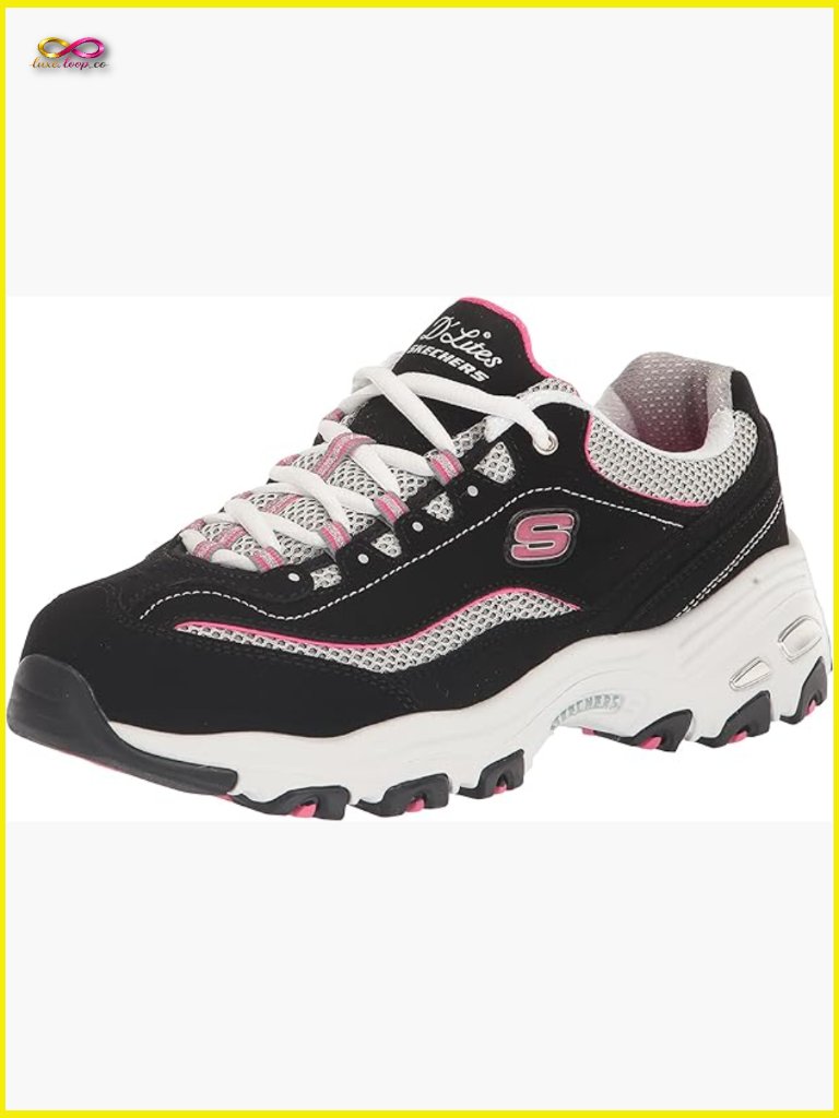 Memory Foam Lace-Up Sneakers Athletic Walking Shoes Casual Comfort